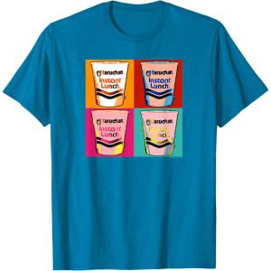 image:imageMaruchan Instant Lunch Ramen Cups Pop Art Painting TShirtSapphire Blue
