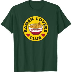 image:imageMaruchan Instant Lunch Ramen Lovers Club Bowl Logo TShirtDark Green