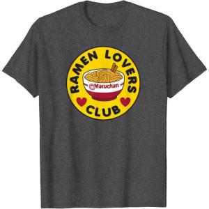 image:imageMaruchan Instant Lunch Ramen Lovers Club Bowl Logo TShirtDark Heather Grey