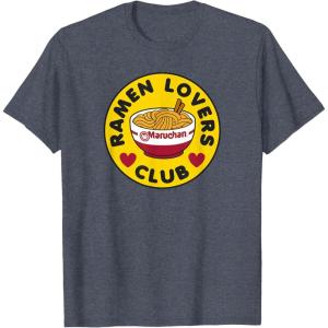image:imageMaruchan Instant Lunch Ramen Lovers Club Bowl Logo TShirtHeather Blue