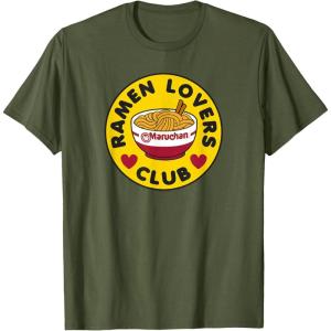 image:imageMaruchan Instant Lunch Ramen Lovers Club Bowl Logo TShirtOlive Green