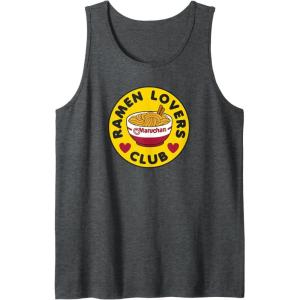 image:imageMaruchan Instant Lunch Ramen Lovers Club Bowl Logo Tank TopDark Heather Grey