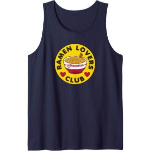 image:imageMaruchan Instant Lunch Ramen Lovers Club Bowl Logo Tank TopNavy Blue