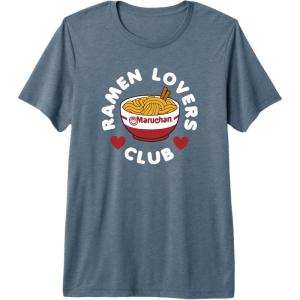 image:imageMaruchan Instant Lunch Ramen Lovers Club Cute Logo Premium Triblend TShirtSlate Grey
