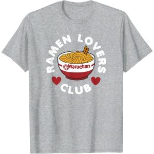 image:imageMaruchan Instant Lunch Ramen Lovers Club Cute Logo TShirtHeather Grey