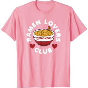 image:imageMaruchan Instant Lunch Ramen Lovers Club Cute Logo TShirtPink