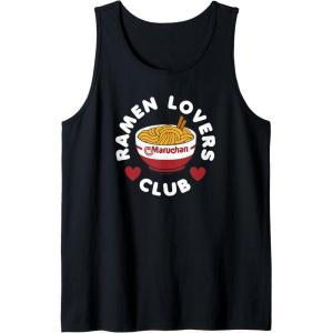 image:imageMaruchan Instant Lunch Ramen Lovers Club Cute Logo Tank TopBlack