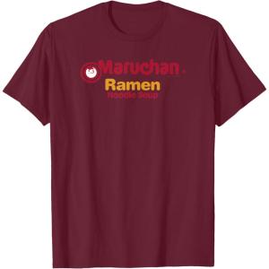 image:imageMaruchan Instant Lunch Ramen Noodle Soup Logo TShirtBurgundy