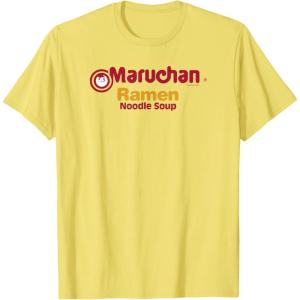 image:imageMaruchan Instant Lunch Ramen Noodle Soup Logo TShirtLemon Yellow