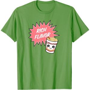 image:imageMaruchan Instant Lunch Rich Flavor Cute Noodle Cup Logo TShirtGrass Green
