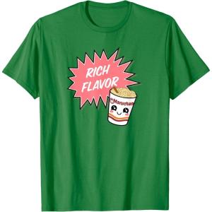 image:imageMaruchan Instant Lunch Rich Flavor Cute Noodle Cup Logo TShirtKelly Green