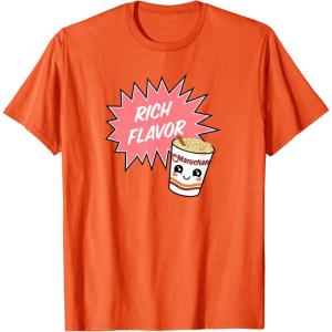 image:imageMaruchan Instant Lunch Rich Flavor Cute Noodle Cup Logo TShirtOrange