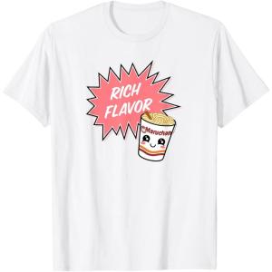 image:imageMaruchan Instant Lunch Rich Flavor Cute Noodle Cup Logo TShirtWhite