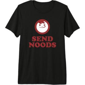 image:imageMaruchan Instant Lunch Send Noods Happy Face Logo Premium Triblend TShirtBlack