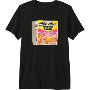 image:imageMaruchan Instant Lunch Shrimp Flavor Package Noodle Cup Premium TriBlend TShirtBlack