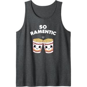 image:imageMaruchan Instant Lunch So Ramentic Lovely Ramen Cups Tank TopDark Heather Grey