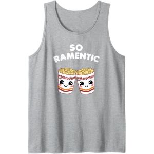 image:imageMaruchan Instant Lunch So Ramentic Lovely Ramen Cups Tank TopHeather Grey