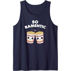 image:imageMaruchan Instant Lunch So Ramentic Lovely Ramen Cups Tank TopNavy Blue