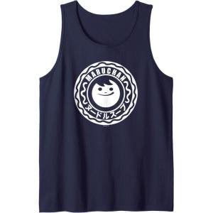 image:imageMaruchan Instant Lunch Soup Circular Official Logo Tank TopNavy Blue