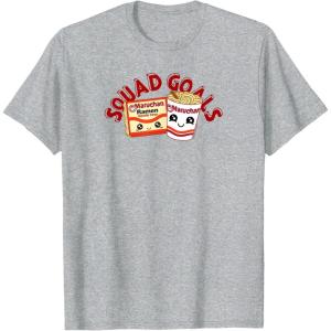 image:imageMaruchan Instant Lunch Squad Goals Noodle Friendship Kawaii TShirtHeather Grey