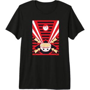 image:imageMaruchan Instant Lunch Super Cute Ramen Bowl Poster Premium TShirtBlack