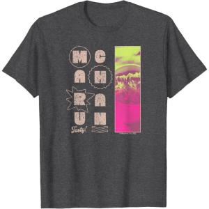 image:imageMaruchan Instant Lunch Tasty Neon Picture Retro Poster TShirtDark Heather Grey