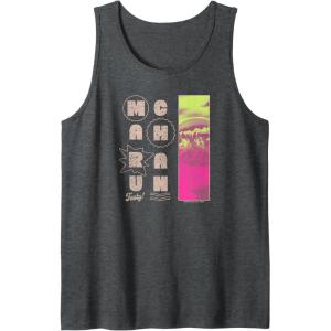 image:imageMaruchan Instant Lunch Tasty Neon Picture Retro Poster Tank TopDark Heather Grey