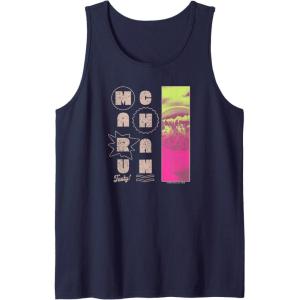 image:imageMaruchan Instant Lunch Tasty Neon Picture Retro Poster Tank TopNavy Blue