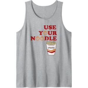 image:imageMaruchan Instant Lunch Use Your Noodle Cup Logo Tank TopHeather Grey