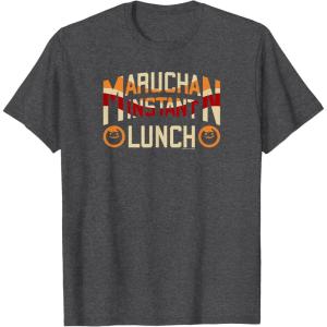image:imageMaruchan Instant Lunch Varsity Style Font Logo TShirtDark Heather Grey