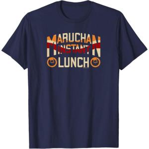 image:imageMaruchan Instant Lunch Varsity Style Font Logo TShirtNavy Blue
