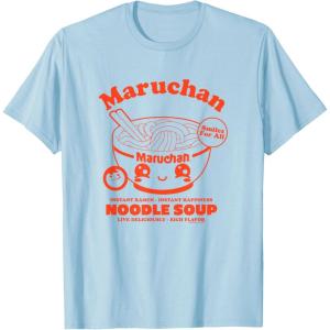 image:imageMaruchan Instant Ramen Instant Happiness Kawaii Bowl Logo TShirtBaby Blue