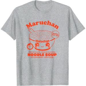 image:imageMaruchan Instant Ramen Instant Happiness Kawaii Bowl Logo TShirtHeather Grey