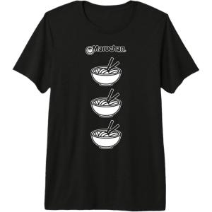 image:imageMaruchan Multi Ramen Bowl Iconic Logo Premium Triblend TShirtBlack