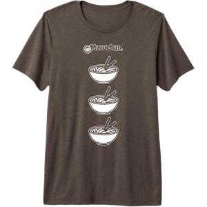 image:imageMaruchan Multi Ramen Bowl Iconic Logo Premium Triblend TShirtBrown