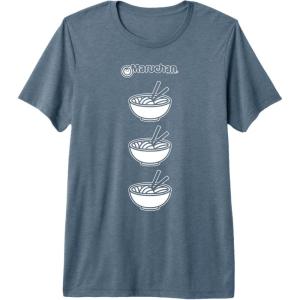 image:imageMaruchan Multi Ramen Bowl Iconic Logo Premium Triblend TShirtSlate Grey