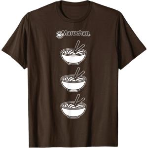 image:imageMaruchan Multi Ramen Bowl Iconic Logo TShirtBrown