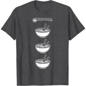 image:imageMaruchan Multi Ramen Bowl Iconic Logo TShirtDark Heather Grey