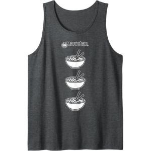 image:imageMaruchan Multi Ramen Bowl Iconic Logo Tank TopDark Heather Grey