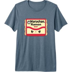 image:imageMaruchan Ramen Beef Flavor Angry Kawaii Package Premium Triblend TShirtSlate Grey