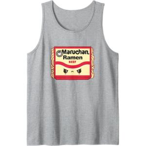 image:imageMaruchan Ramen Beef Flavor Angry Kawaii Package Tank TopHeather Grey