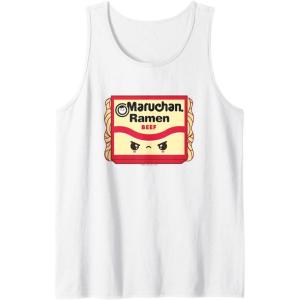 image:imageMaruchan Ramen Beef Flavor Angry Kawaii Package Tank TopWhite