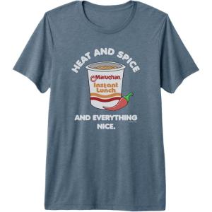 image:imageMaruchan Ramen Cup Heat And Spice Food Quote Premium Triblend TShirtSlate Grey