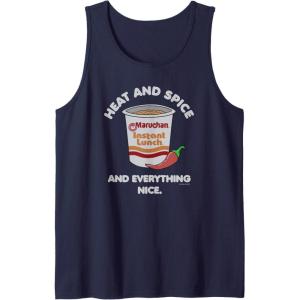 image:imageMaruchan Ramen Cup Heat And Spice Food Quote Tank TopNavy Blue
