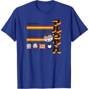 image:imageMaruchan Ramen Cute Anime Faces Poster TShirtRoyal Blue