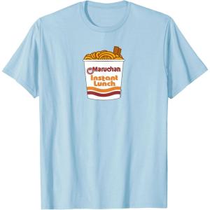 image:imageMaruchan Ramen Noodle Cup with Chop Sticks TShirtBaby Blue