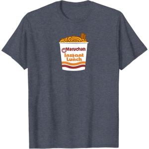image:imageMaruchan Ramen Noodle Cup with Chop Sticks TShirtHeather Blue