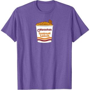 image:imageMaruchan Ramen Noodle Cup with Chop Sticks TShirtPurple Heather
