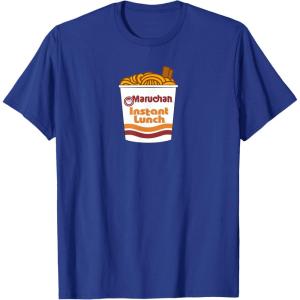 image:imageMaruchan Ramen Noodle Cup with Chop Sticks TShirtRoyal Blue