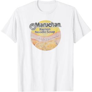 image:imageMaruchan Ramen Noodle Soup Chicken Flavor Vintage Logo TShirtWhite